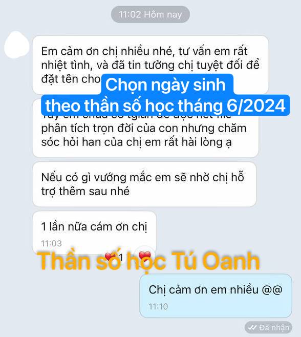 Chọn ngày sinh theo thần số học Tháng 6/2024 tốt nhất