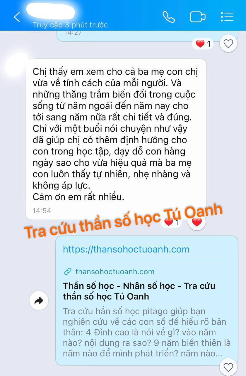 tra cứu thần số học