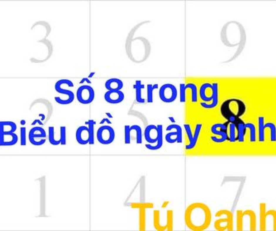 SỐ 8 TRONG BIỂU ĐỒ NGÀY SINH