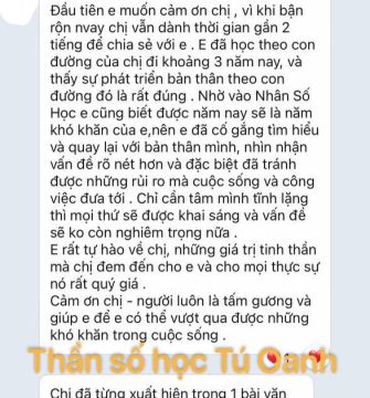 Thần số học giúp em biết trước - có sự chuẩn bị để tránh rủi ro