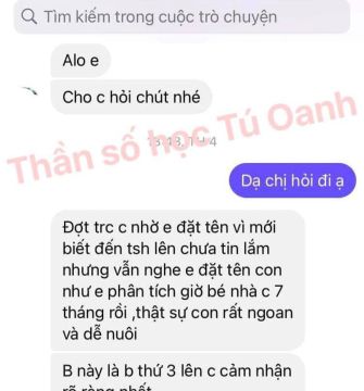 Ý nghĩa tên theo tra cứu thần số học pitago